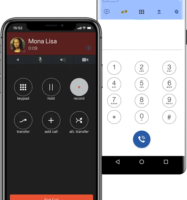 Softphone App for IP PBX