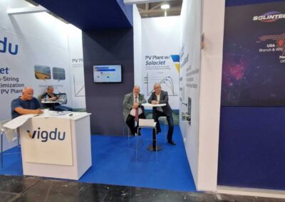 Vigdu's SolarJet® Multi-String Level Optimizer, presented at Intersolar 2023, has sparked considerable interest