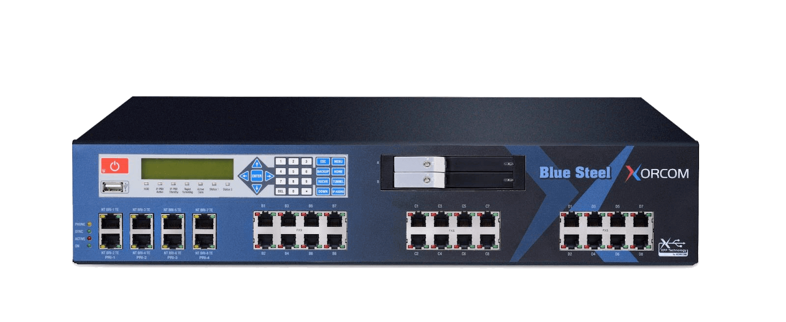 Heavy Duty IP PBX - Blue Steel X