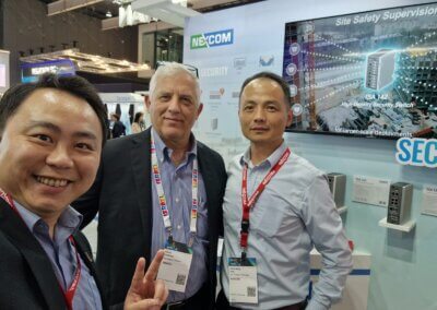 NEXCOM International – Discussions with Mr. Allan Chui, Mr. Scan Hsu, and Mr. Chia Ming Hsu centered on expanding business opportunities in network communication, industrial IoT, and telecom infrastructure.